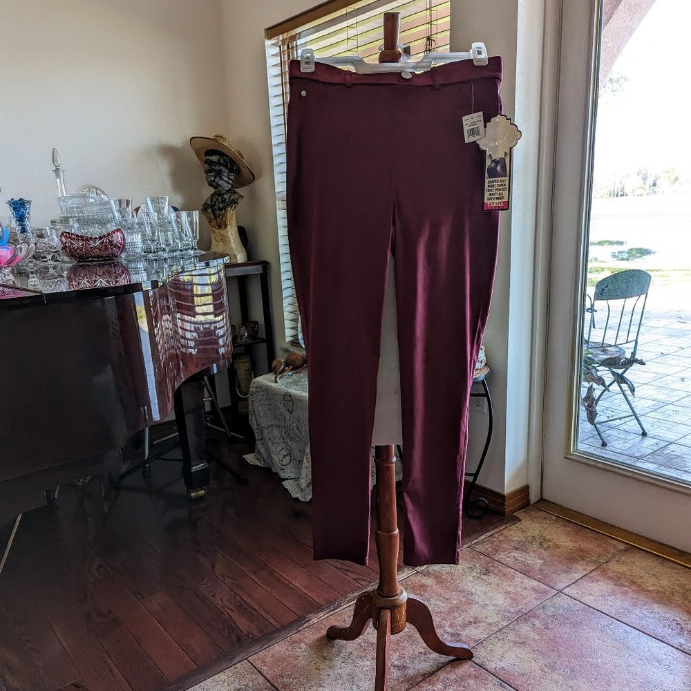 NWT  Thrill Jeans Push Up High Rise Skinny-Fit Pants